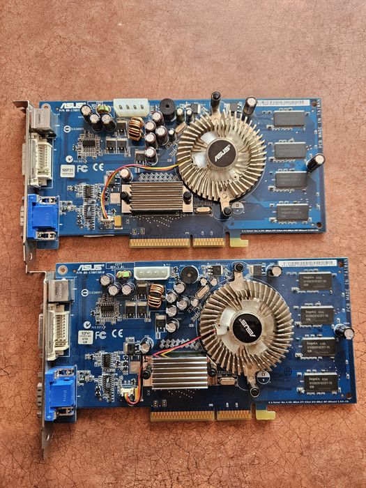 Placi video retro AGP8X Nvidia 6200, 6600 128/256MB