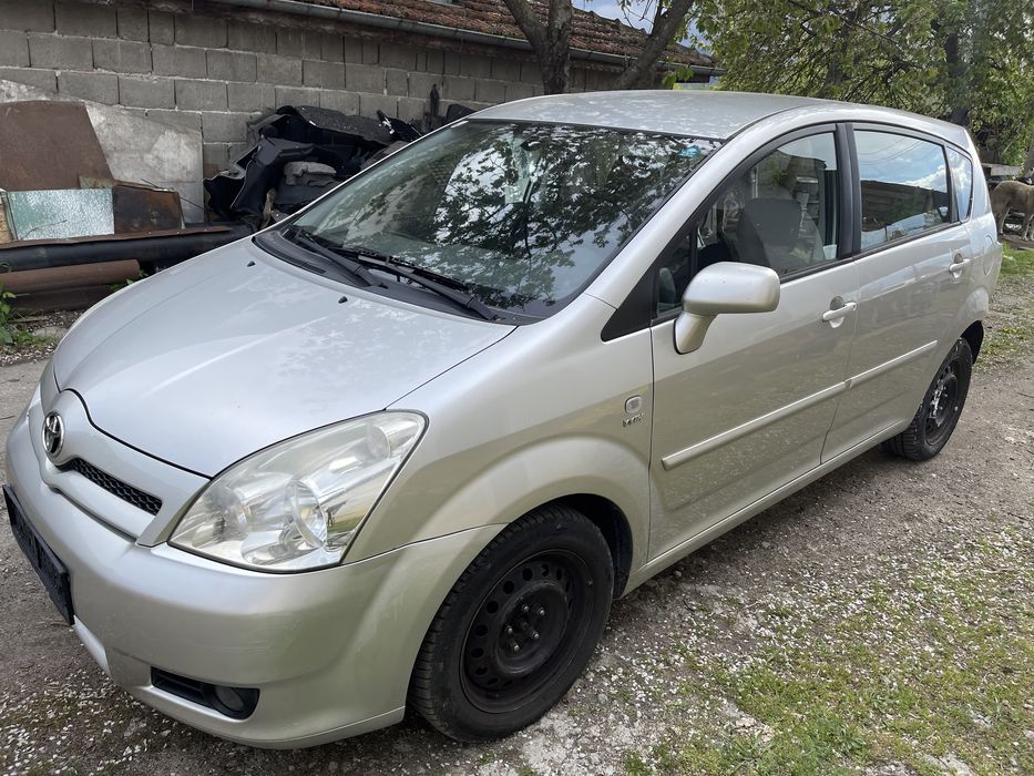 На Части Toyota Coralla verso Тойота Корола Версо 1.6 vvt-i 110к.с