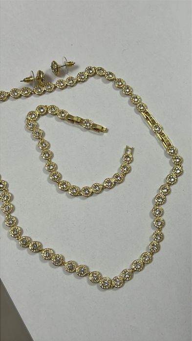 Set Swarovski (3) Una Angelic gold