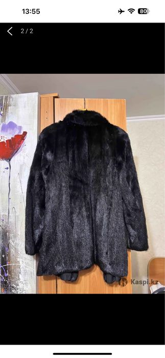 Продам шубу черную норку