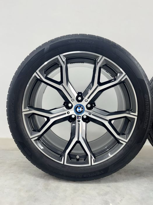 Jante Bmw X5 X6 R21 G05 G06 Originale M741 Hankook Vara 95% Runflat*