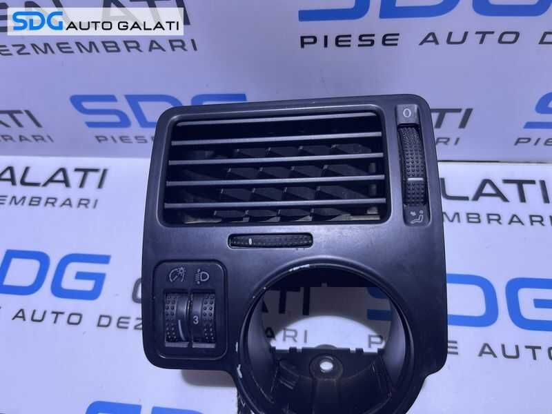 Gura Grila Ornament Aer Aerisire Ventilatie Bord Stanga Bloc Lumini VW Bora 1999 - 2005 Cod 1J1819703D 1J1819185A