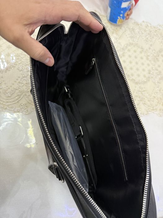 Кожанный сумка для ноутбука или документа