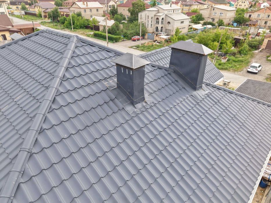 Металлочерепица Ламонтерра Викинг, Профлист, Сайдинг, Водосточка,