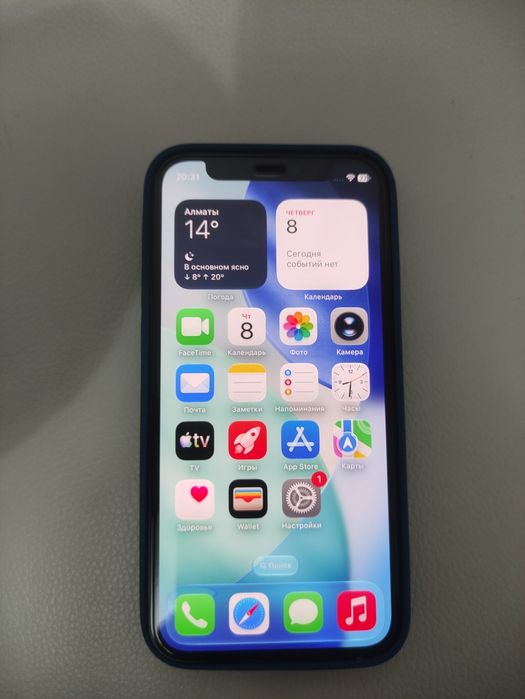 Iphone 12 mini черного цвета