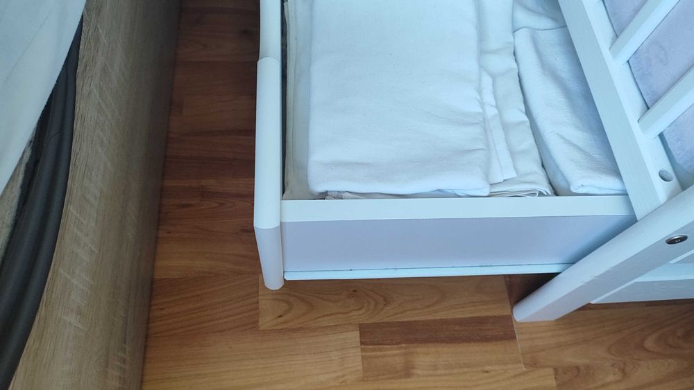 TYMON дървена кошара 60X120CM с матрак PIER CARDIN