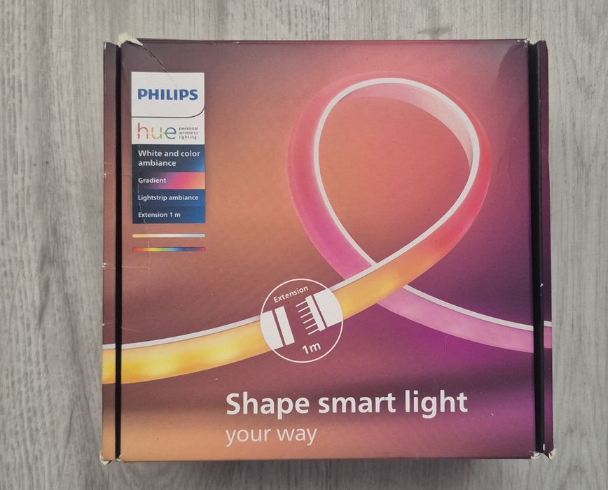 Banda led Philips Hue silicon 2m, extensie 1m