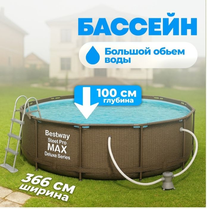 Продам каркасный бассейн