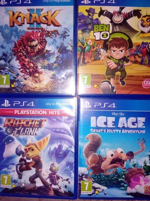 Продавам игри за PS4. 25лв. за брой