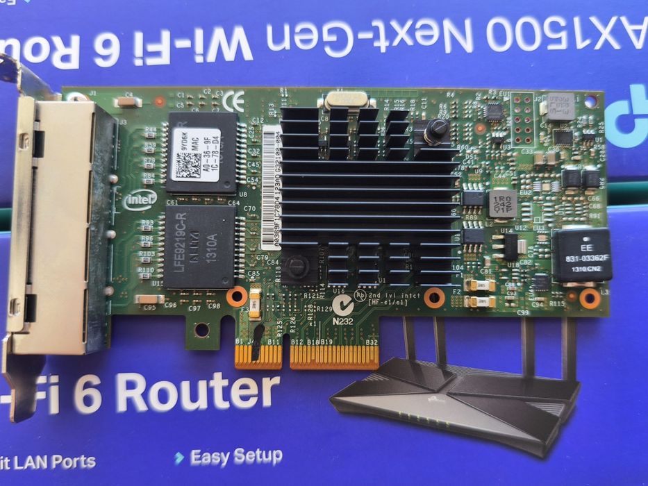 Placi de retea originale Intel i350t4