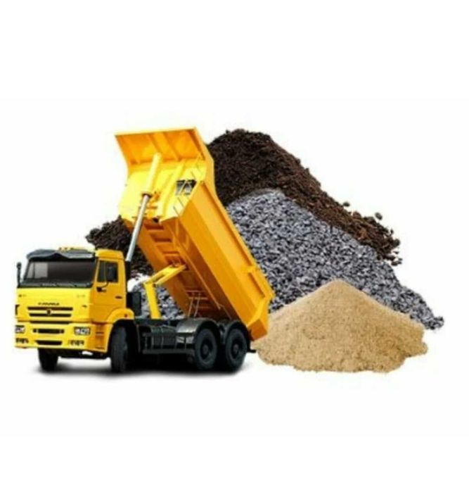 Дресва, песок, щебень, отсев, балласт