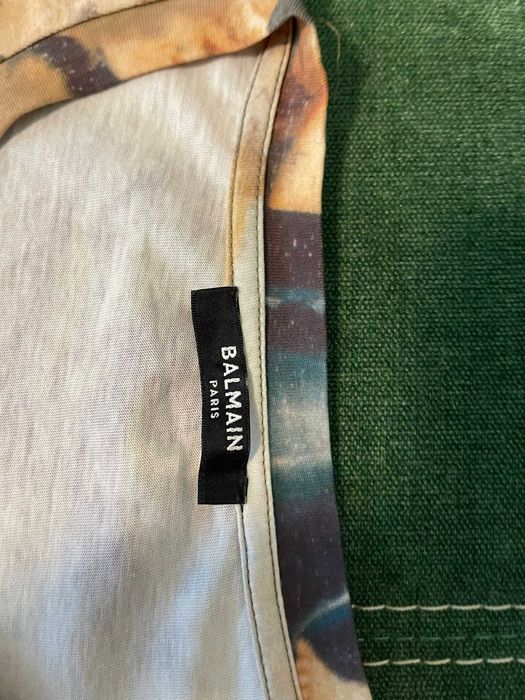 Tricou Balmain oversized pastel L