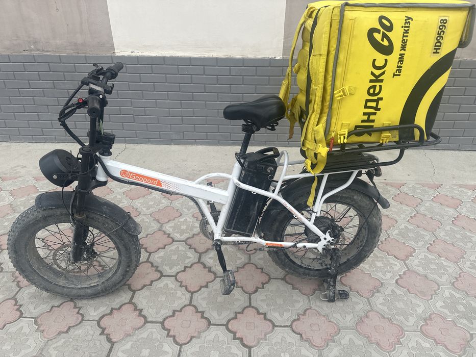 электровелосипед на даставке