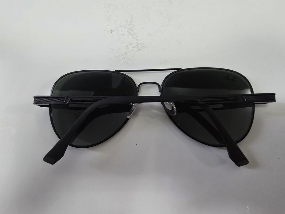 Ochelari de soare Rayban RB5843, noi, lentila sticla, rama neagra, verde