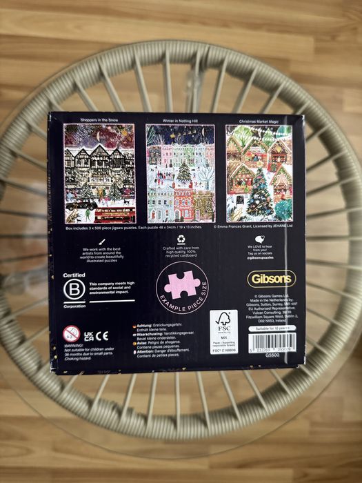 Пъзели 1000 и 500 части