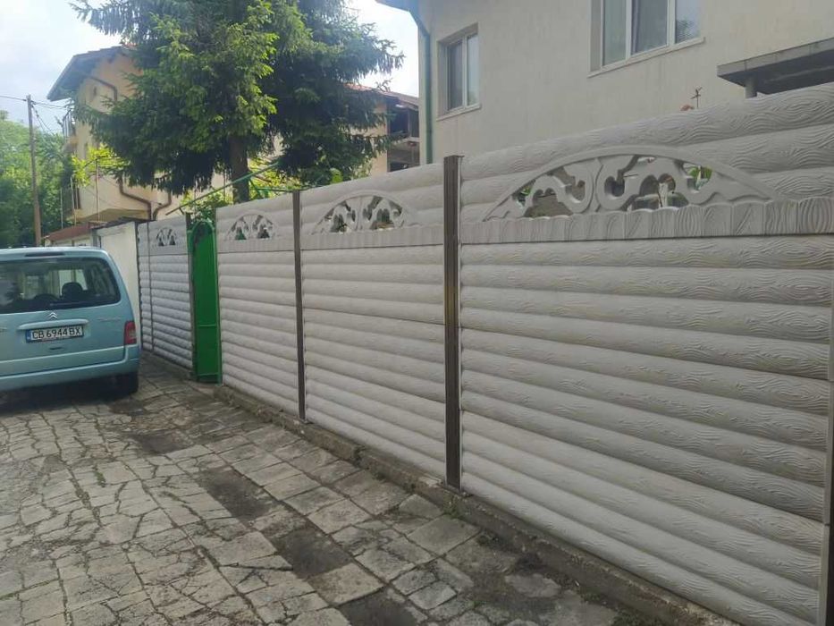 Производство , доставка и монтаж на бетонови огради