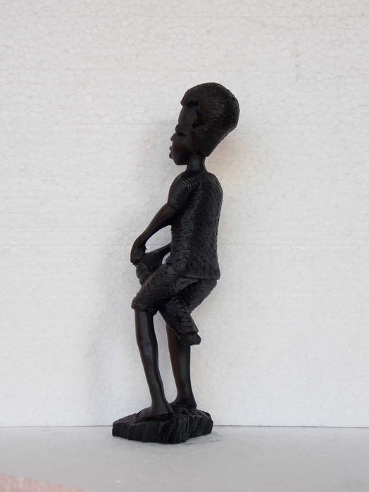 statueta abanos sculptura lemn arta tribala antichitati africa veche