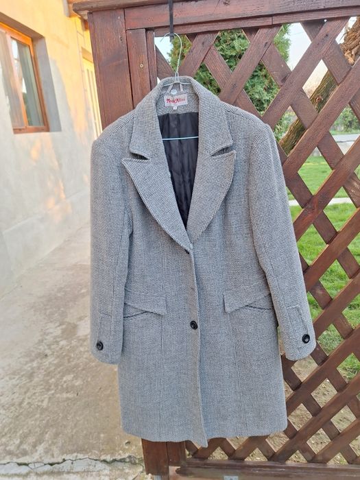 Pardesiu stofă damă mărimea 48 de la Moda Alis