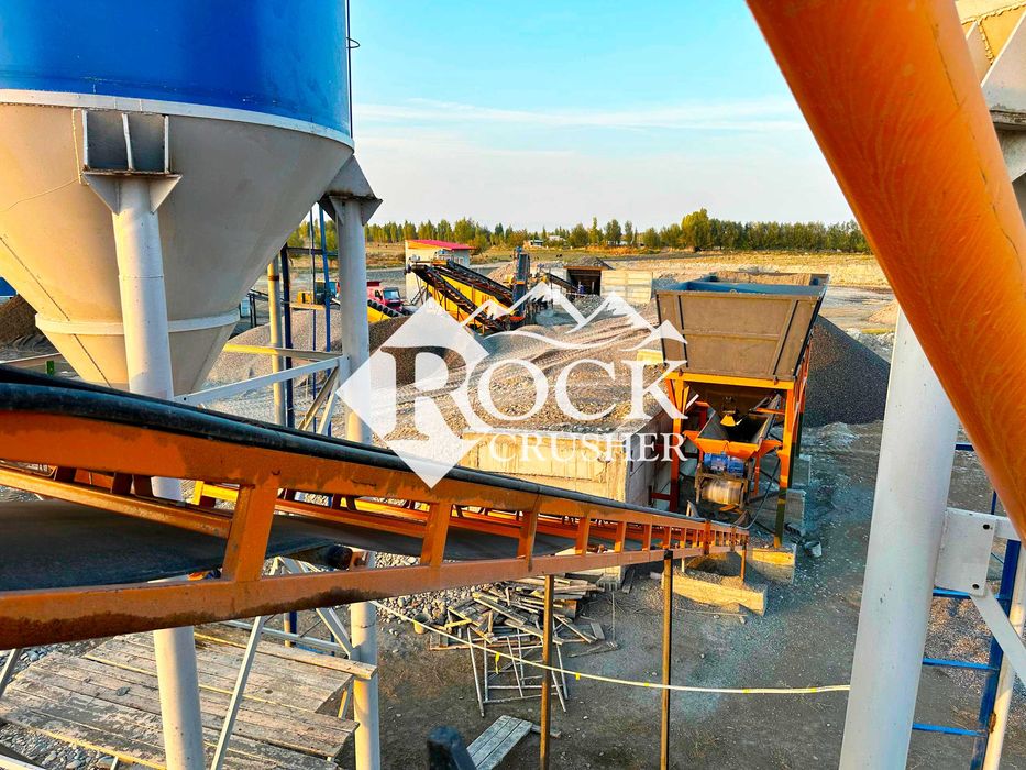 Бетонный завод 60 м3 куб, от Rock Crusher Иран