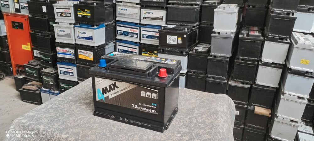 Акумулатор 72 ач, гаранция и доставка