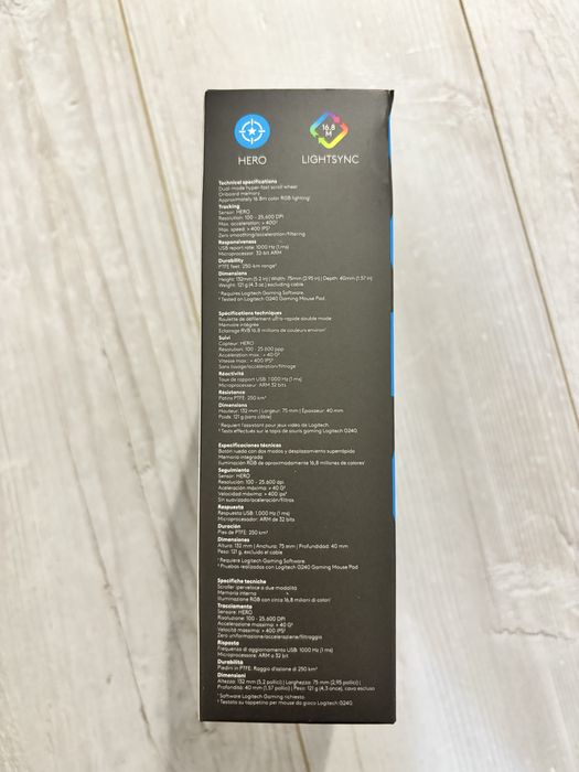 Mouse Gaming Logitech G502 Hero 25k Black