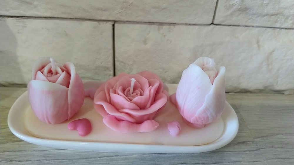 Свещи от соев восък