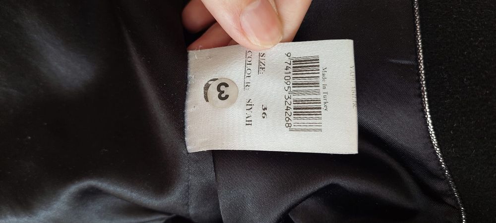 Продам пальто черного цвета