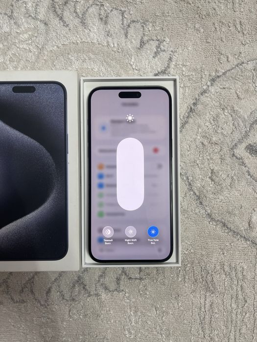 iPhone 15 Pro Titanium.