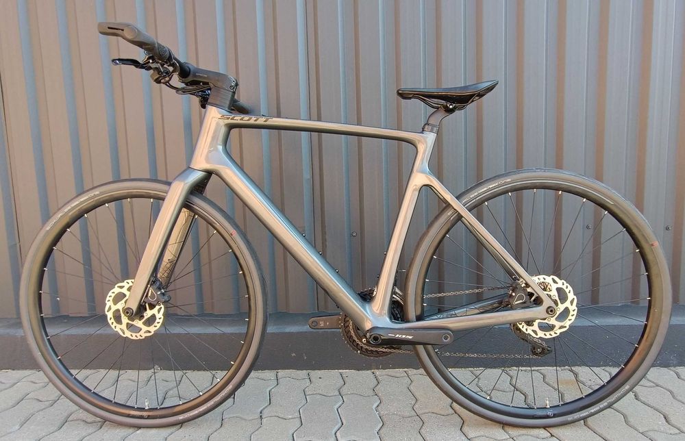 10 Bike Scott Metrix 10 Carbon Hybrid Bike VÃ©lo Scott Metrix 10