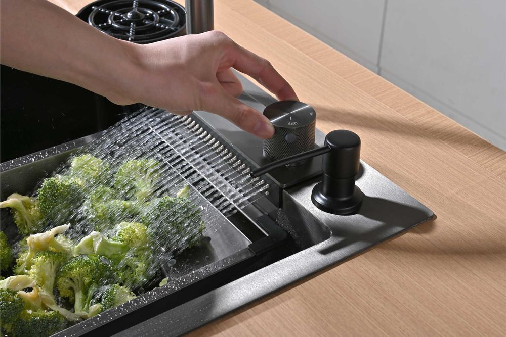 Мултифункционална кухненска мивка 50см