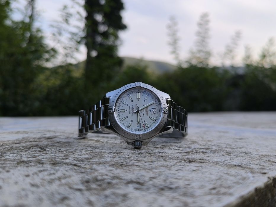 Breitling Colt 41 Automatic Stratus Silver
