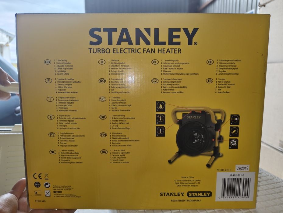 Incalzitor electric Stanley ST 302-231-E