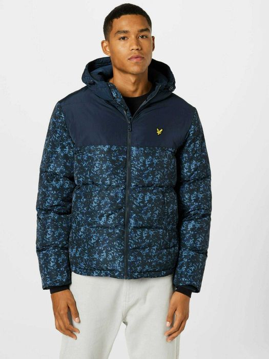 Lyle & Scott Earth Print Wadded Jacket ОРИГИНАЛ мъжко зимно яке XL