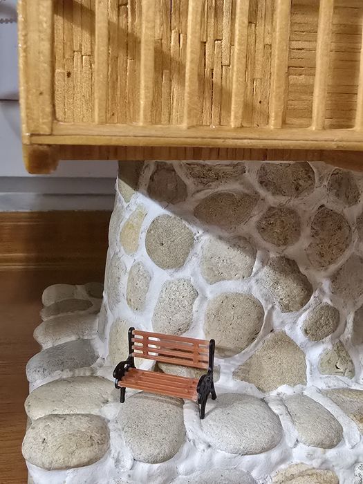 Мелницата в Несебър - ръчно изработен макет