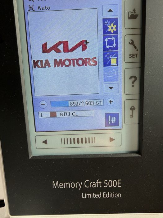 Janome memory craft 500e