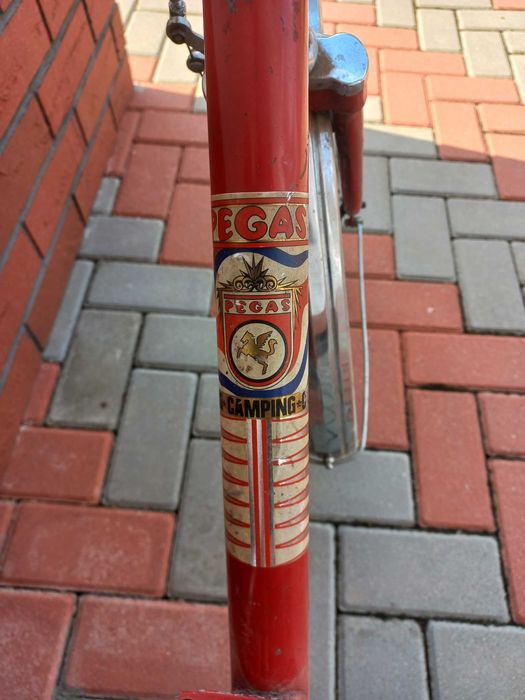 Bicicleta vintage Pegas Camping Anii 1980