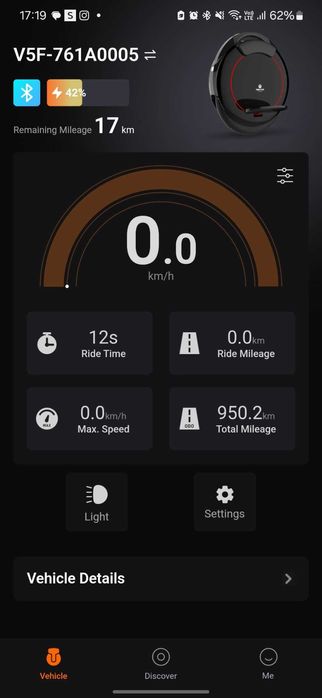 Monociclu Electric Inmotion V5F