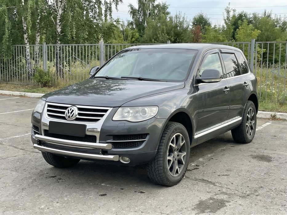 Защита бампера Toyota Highlander Volkswagen Touareg