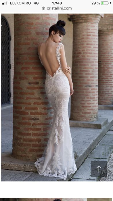 Rochie mireasa Cristallini