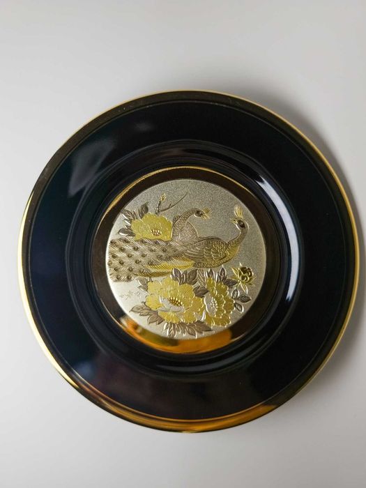 Декоративна японска чиния Chokin Art Plate