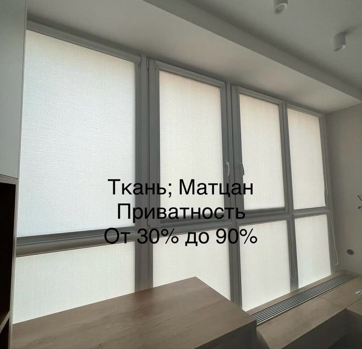 Жалюзи ролл шторы плиссе