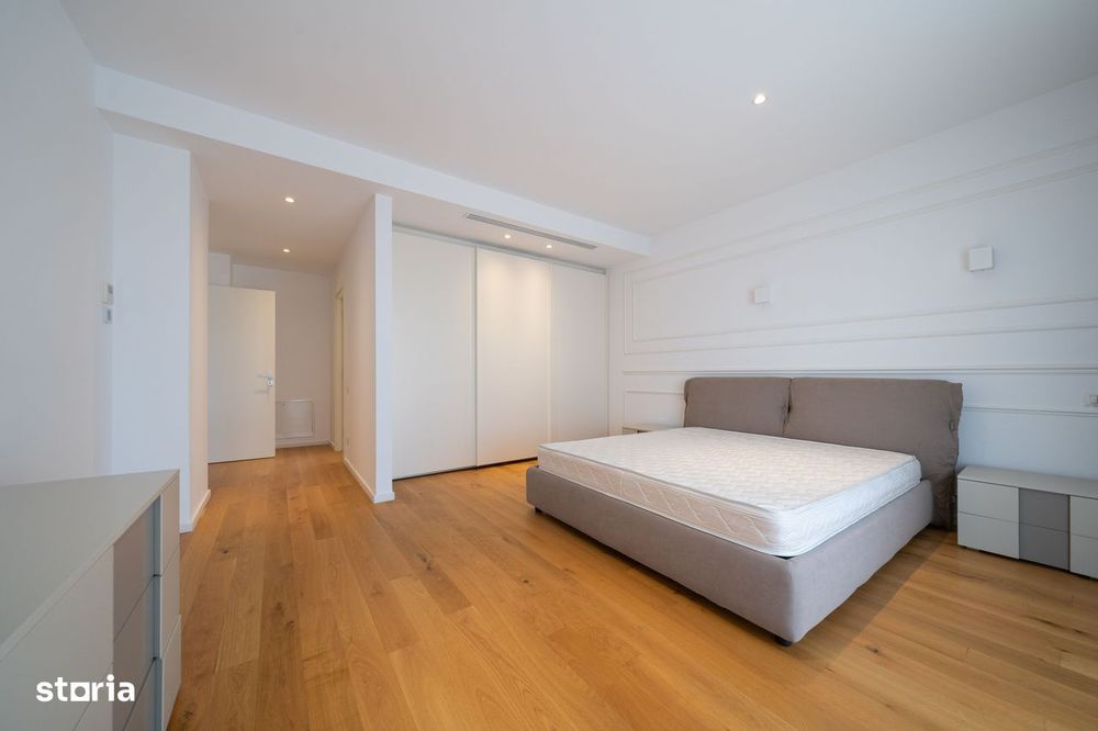 Herastrau, penthouse cu  3 camere mobilat integral Rovere