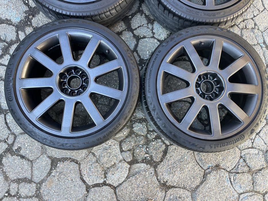 Jante aliaj 5x112mm, anvelope vara 225/40 R18, VW, Audi, Seat, Skoda