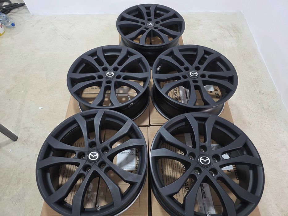 Jante 5 bucati R18 Renault Arkana Kadjar Megane Nissan Qashqai Duster Mazda 5x114.3 7.5J et39 66.1 cu senzori