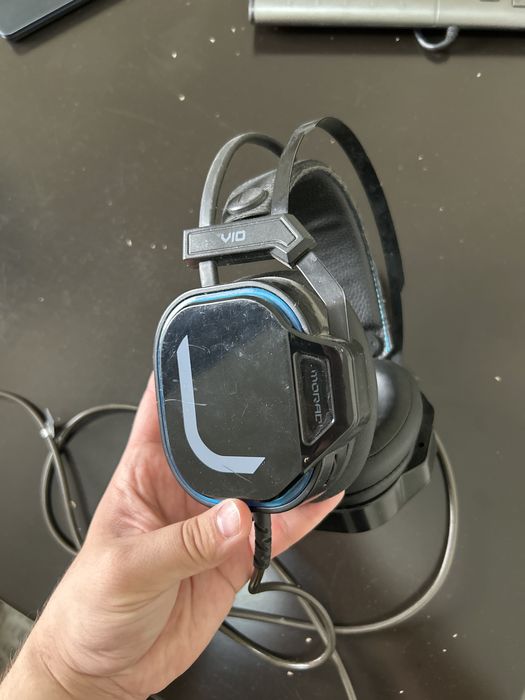 Игровые наушники Moradi V10 Blue