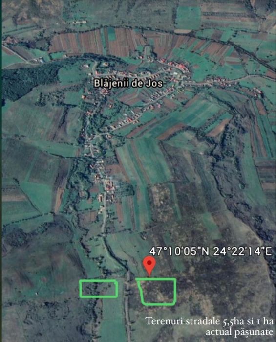 Vand/schimb, teren agricol, Leoni, Blajenii de sus /jos , Valea Jelnei