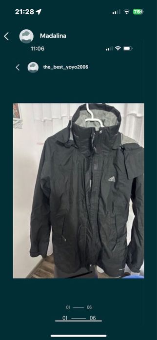 Geaca marca adidas
