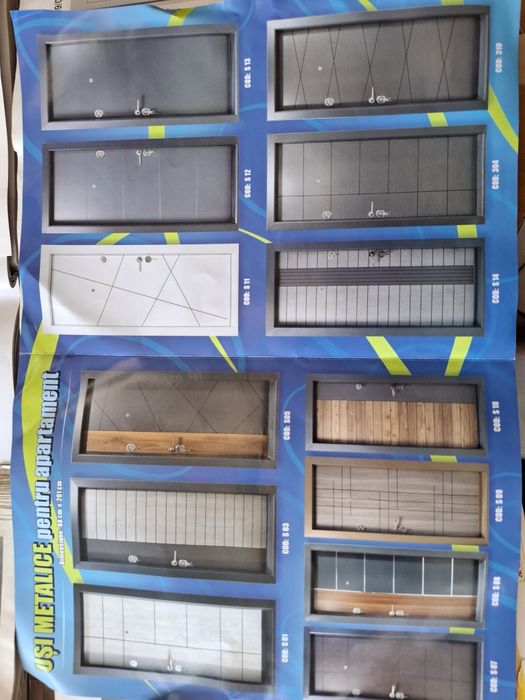 Ușa  Metalica de apartament Exterior usi  cu montaj usi contra cost