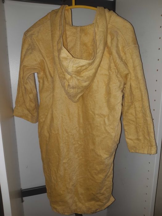 Halte baie/plaja galben cu gluga 8 ani