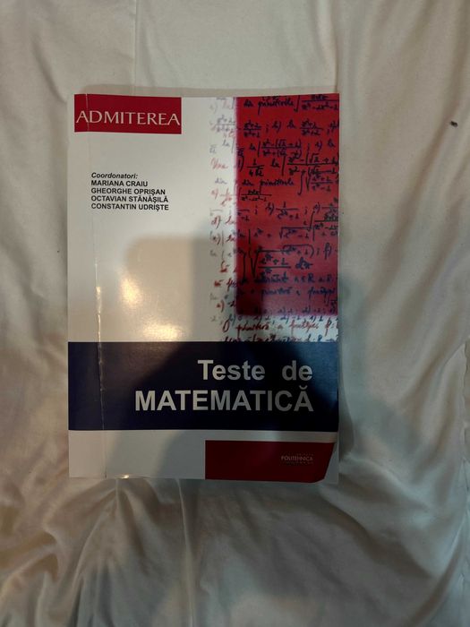 Vand culegeri Admitere Politechnica